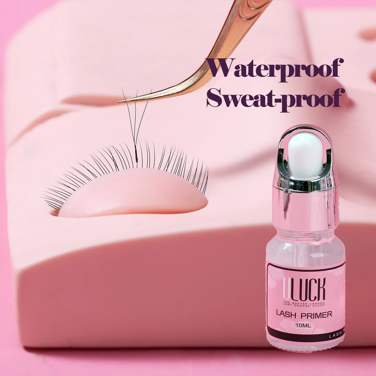 ULUCK 10ml Professional Eyelash Primer Private Label Waterproof Lash Primer For Eyelash Extension