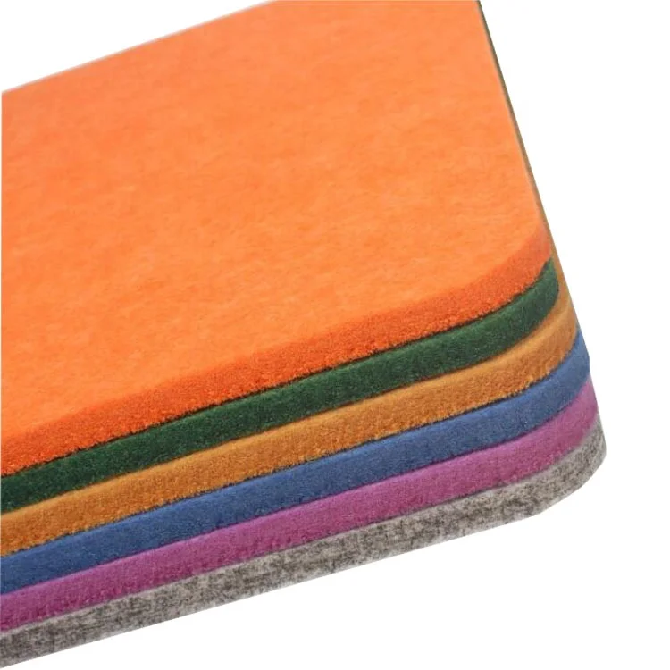 Cheap price chemical synthetic fiber nonwoven fabric acoustic sound proofing insulation felt