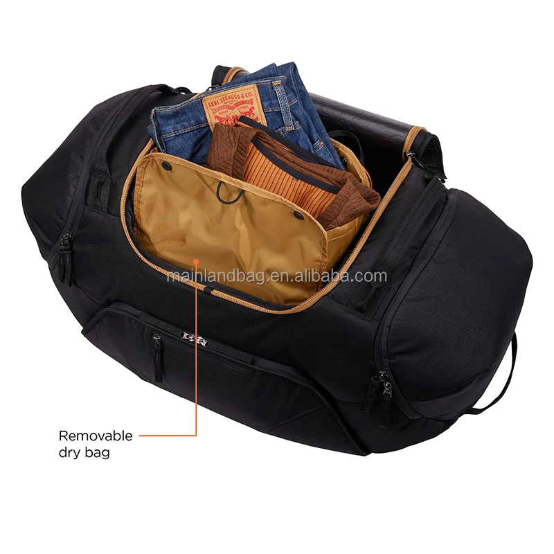 Travel RoundTrip 80L Duffel Bag Storage compartments to organize and protect gear Boot bag Ski Shoe Boot Helmet Carrying Bag