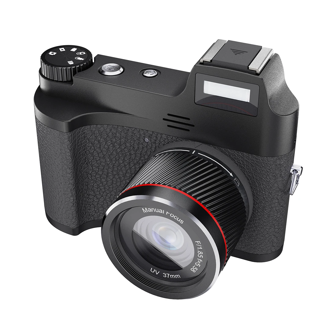 Новейший дешевый DSLR style HD объектив 4K 48MP Портативная Цифровая видеокамера профессиональная vlog