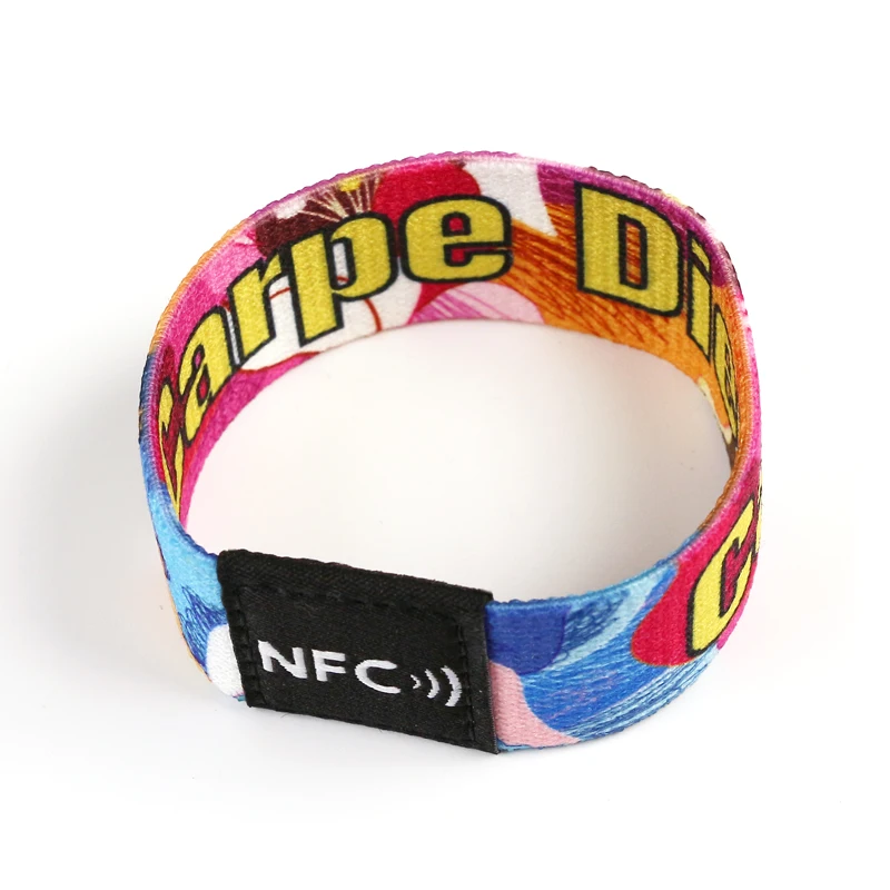 RFID Fabric Bracelet Event RFID Bracelet Event Wristband RFID