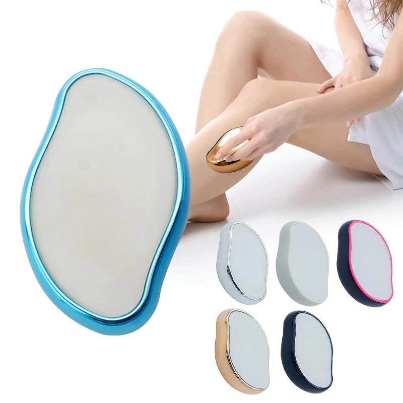 Dropshipping bleame crystal eraser hair removal Painless Effortless Magic Crystal Glass Hair Remover crystal hair removal