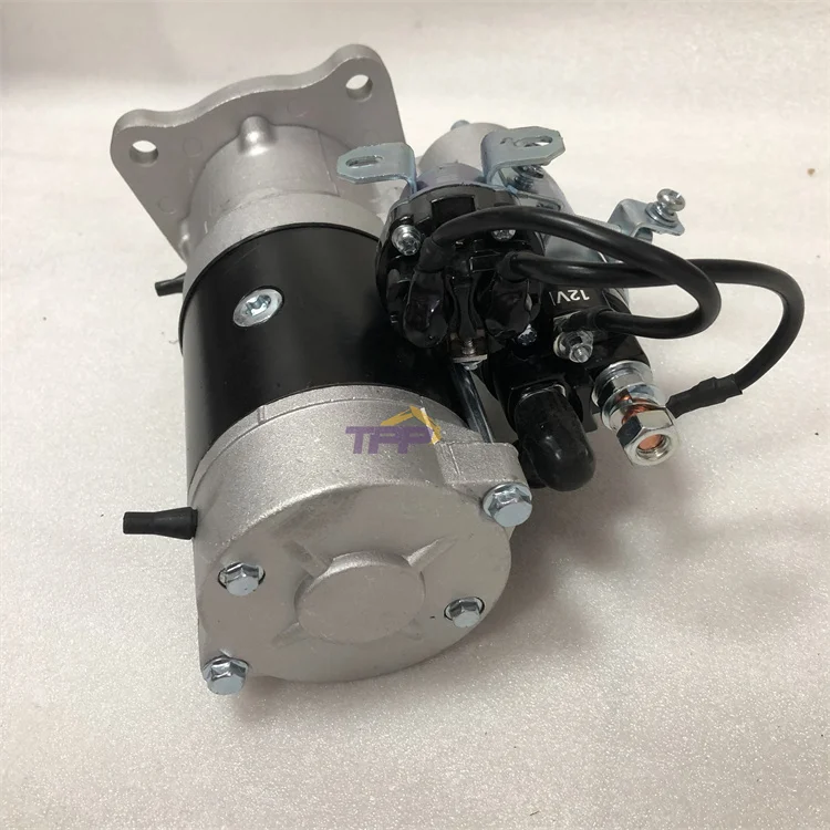 Construction Machinery Parts 4BT Starter Motor 10T 12V For Cummins
