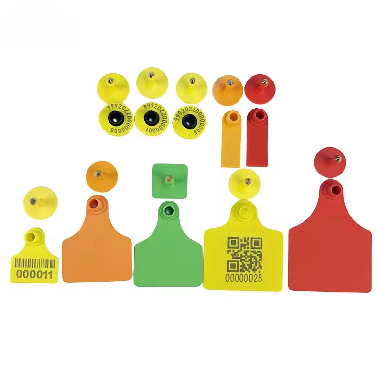 tamper-proof TPU material 134.2khz gps cattle ear tags rfid cow ear tags