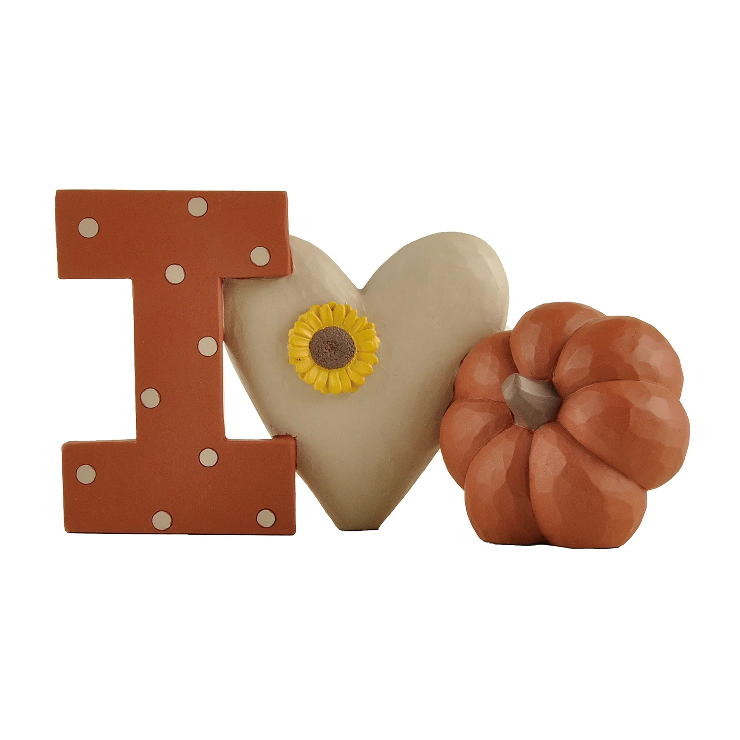 2024 Fall Home Decorations Resin Crafts I Love Pumpkin Harvest Season Gift