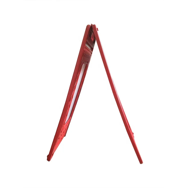 China Hot Sale Good Quality Double Side Advertising Boards Poster Stand Sidewalk A Frame Sign