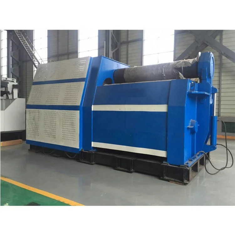 hydraulic four roller CNC W12-10x2500 metal sheet rolling machine with pre-bending function