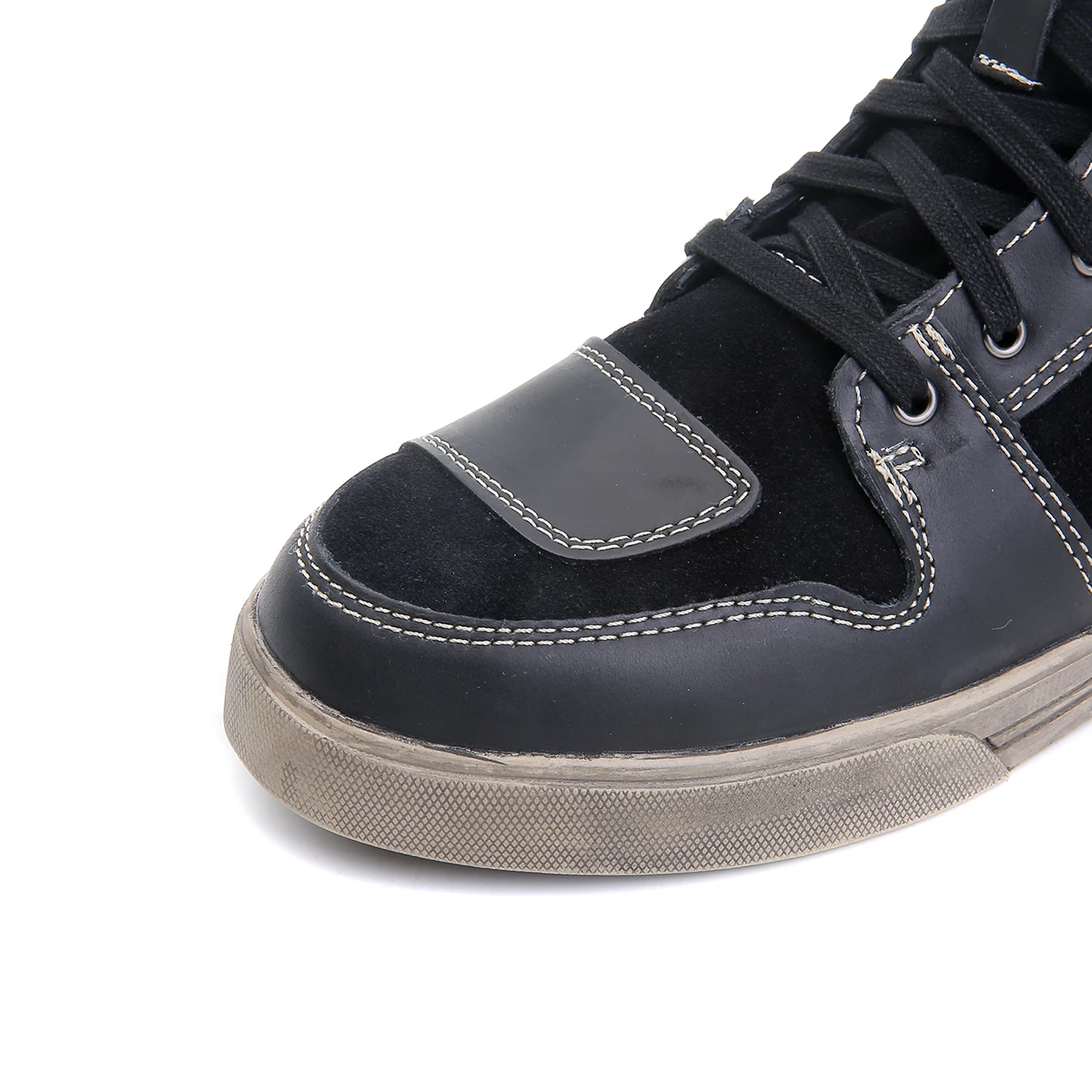 ARCX Motorcycle Touring Boots  Sports Waterproof Casual Wear Leather Adventure Riding Sneaker Shoes