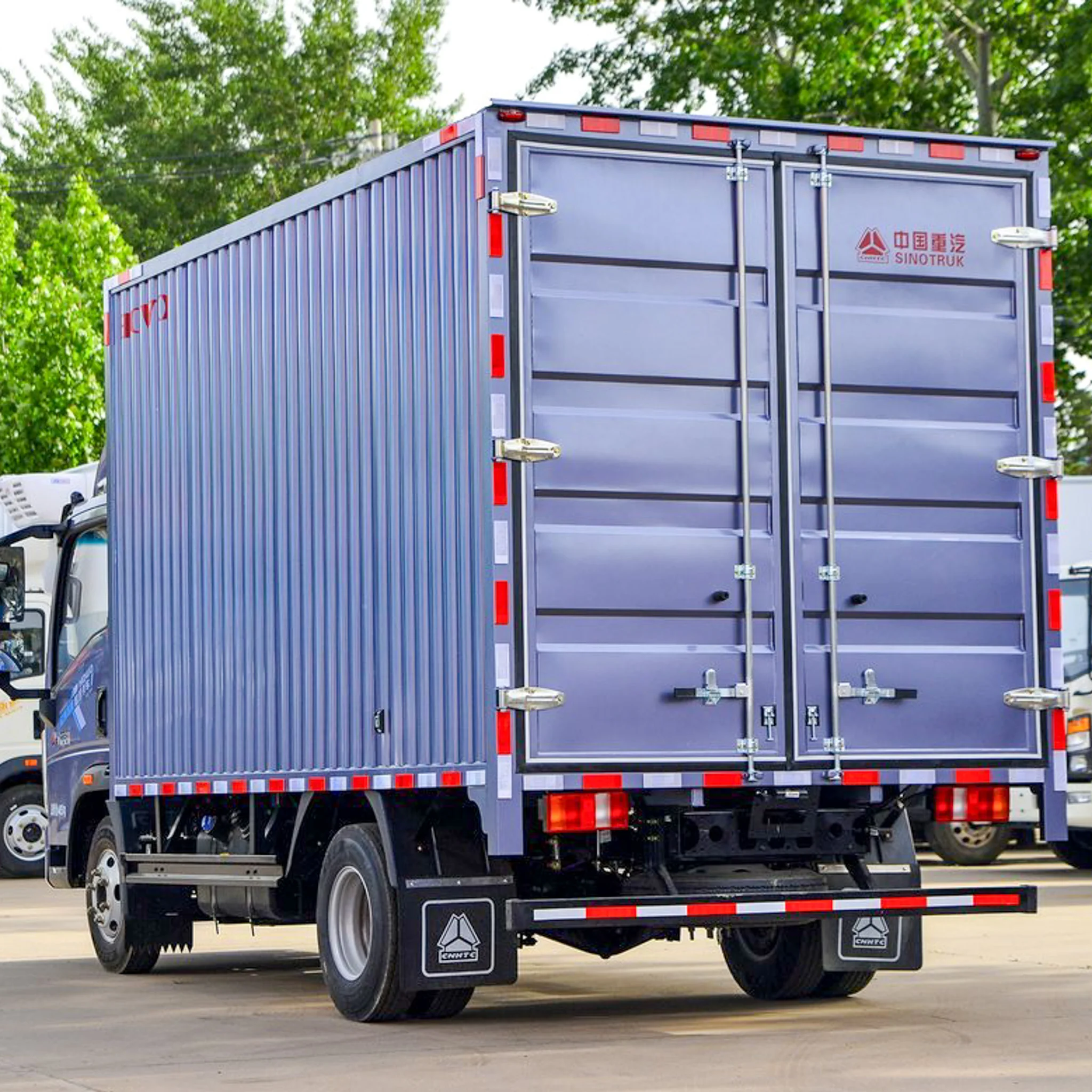 2024 Sinotruk HOWO Tongshuai 160 л.с. 4 15 м автоматический Однорядный фургон легкий грузовик китайский Подержанный