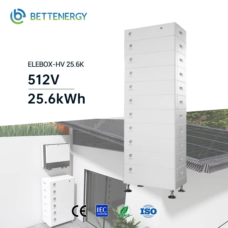 Bettenergy ELEBOX HV-25.6KWH 512V Hot Sale High Quality Lithium Ion Phosphate Battery Home Battery Backup Power Wall