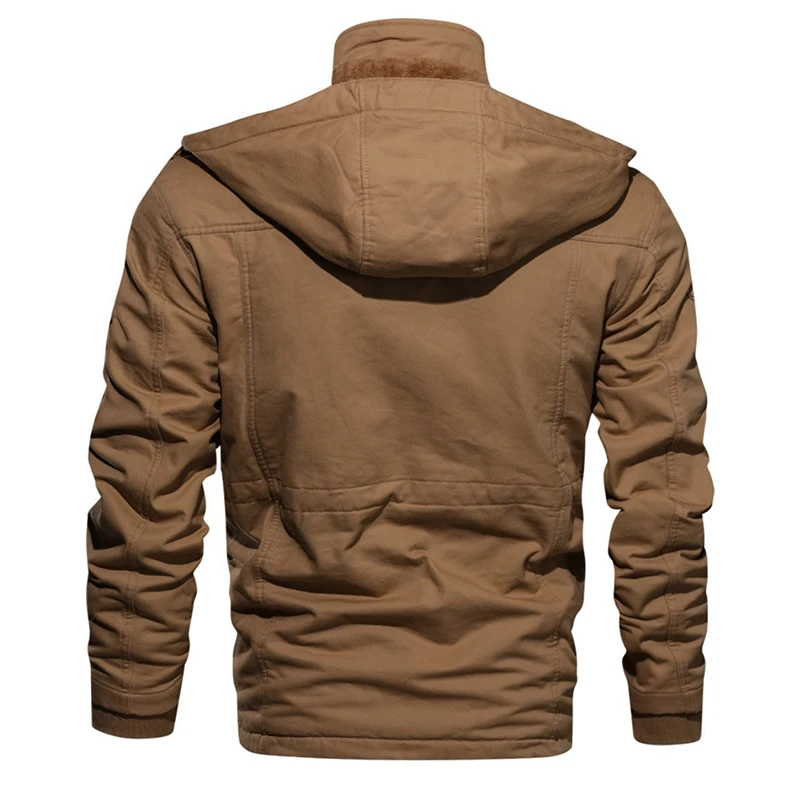 TONGYANG Men Jacket Coats Fashion Trench Coat New Winter Casual Thick Overcoat Black Gentleman Jacket Male Long Jacket