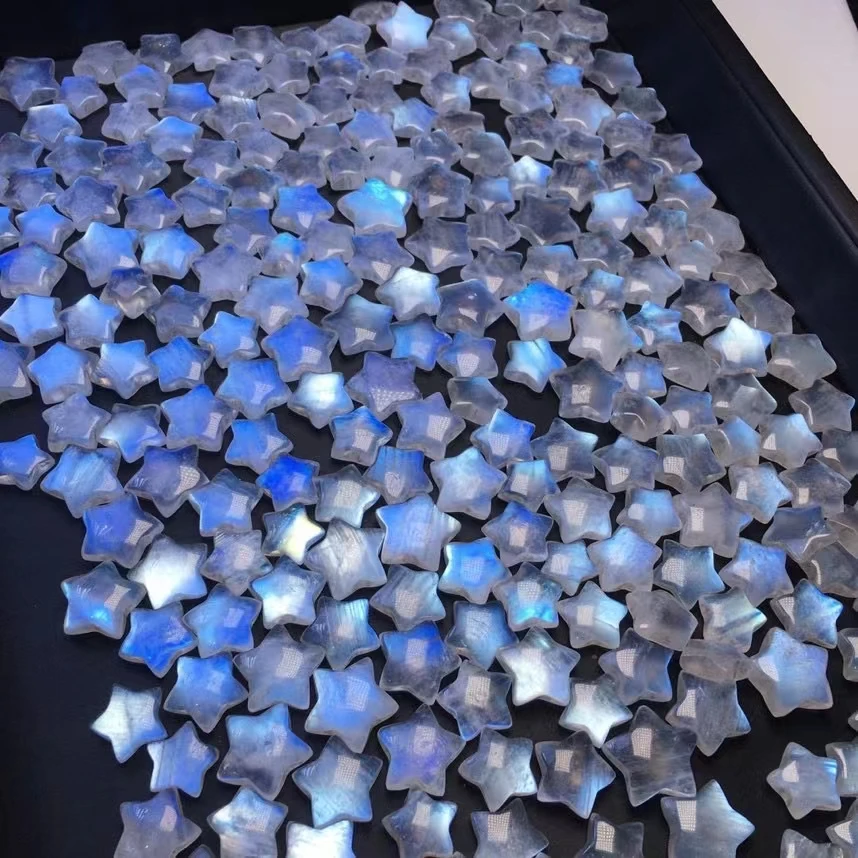 Wholesale Natural Gem Crystals stone of Crystal Pendent Jewelry Pendant Reiki carvings star