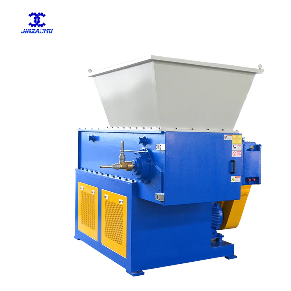 Cost Competitive Cardboard Copper Wire Fabric Film Foam Single Shaft Plywood Shredder