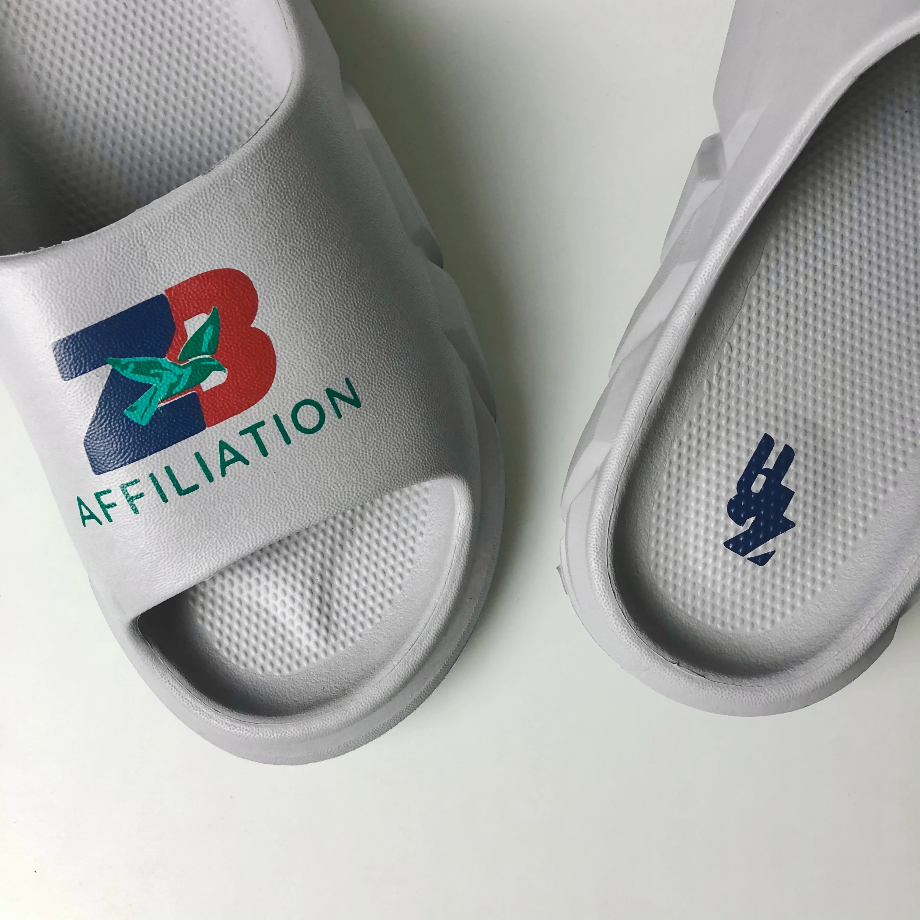 Foam Slides Logo Slippers Brand Wholesale Slide Custom Eva Foam Sports Slippers