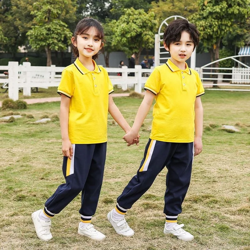 Factory Custom Made Kindergarten Girls School Plaid Skirt Uniform Japanese High Standard Design Girl School Skirts Uniforms Set