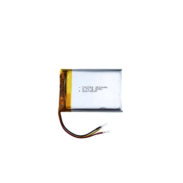 HB 703750 Polymer Lithium Battery Medical Device CB CE Safety Certification Lithium Battery Manufacturer