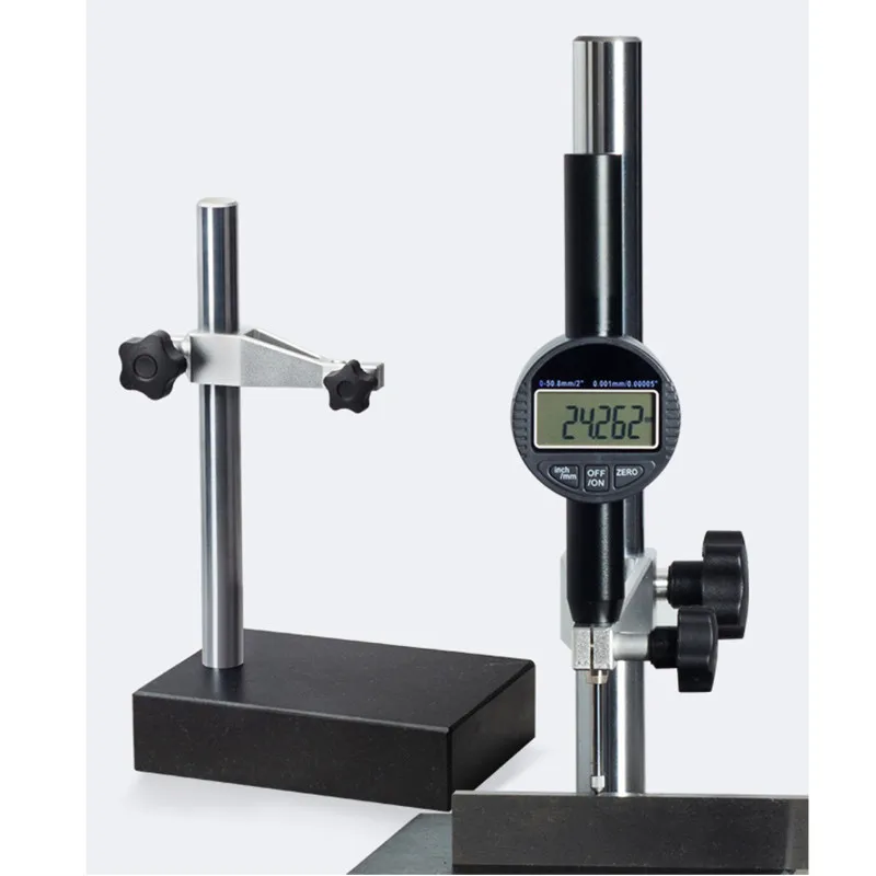 Digital Dial Indicator 0.01mm/0.0005' Digital Probe Indicator Dial Test Gauge Range 0-25.4mm Dial Test Indicators