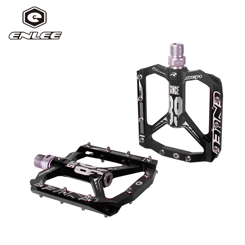 2021 New CNC Machined Aluminum Alloy Bicycle Pedal Sealed Bearing Mountain Bike Pedal