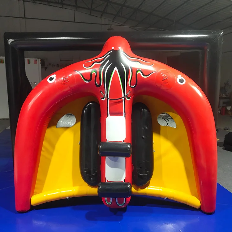 Inflatable flying manta ray water ski tube, flying ski tube,inflatable crazy boat