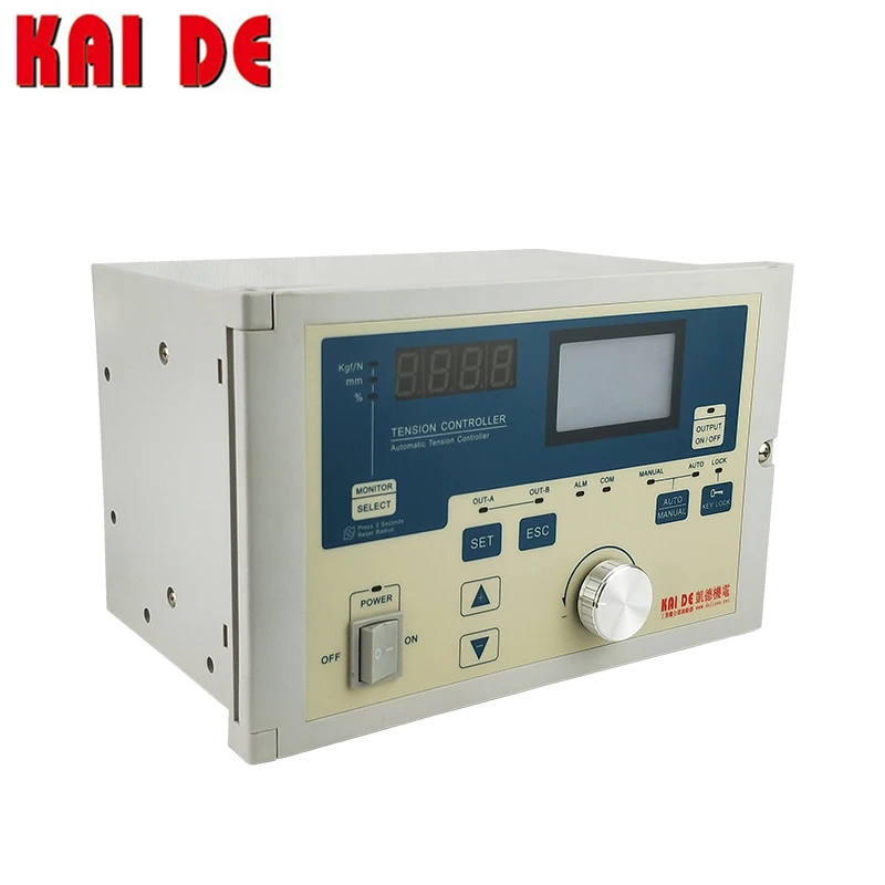 China Factory Supply 0-24VDC Output Magnetic Brake Digital Taper Auto Tension Controller For Printing Machine