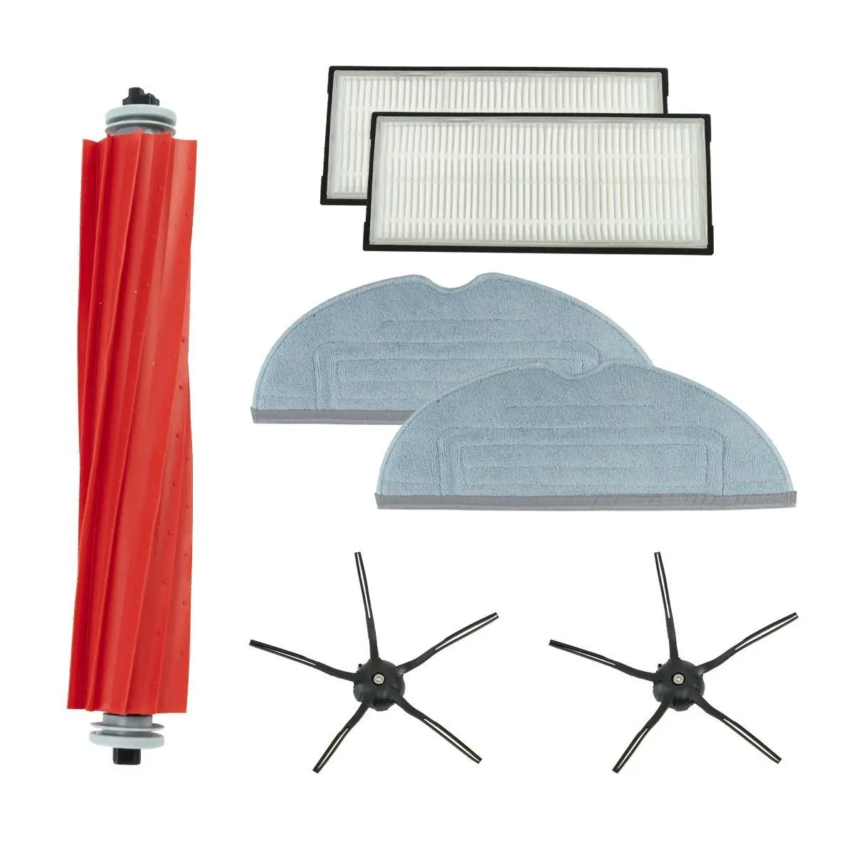 Robot Vacuum Cleaner Parts Mop Pad Side Main Brush Filter Kit Compatible With Xiaomi MI Roborock S7 S70 S75 S7Max T7S T7 Plus