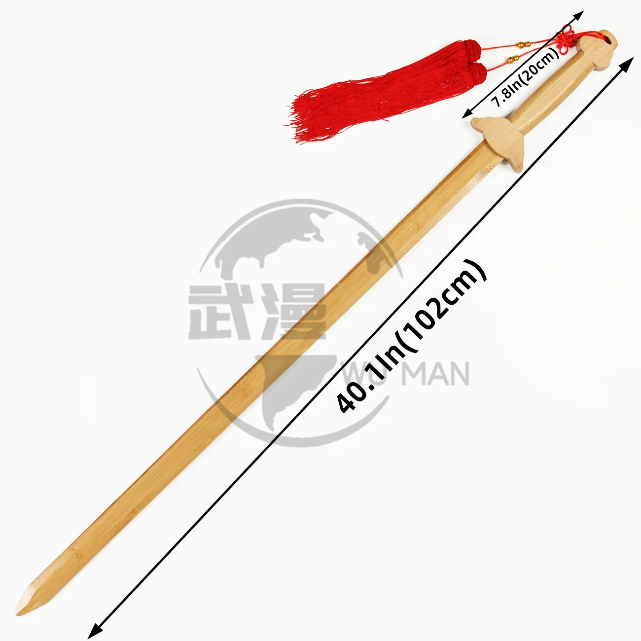 Wholesale Wushu Martial Arts Kung Fu Kendo Training Swords Wooden Taiji Swords for Morning Exercise