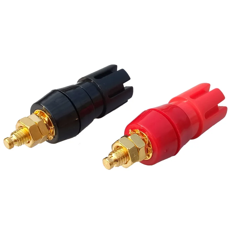 speaker amplifier terminal binding post terminal female banana socket nickel plating