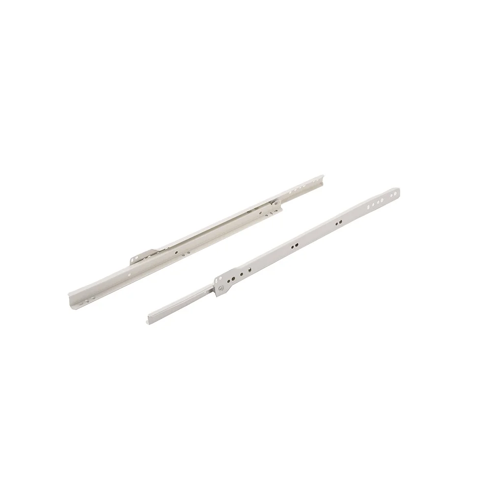Powder coating Kitchen Cabinet Drawer Slide Channel Drawer Slides Soft Close Push To Open  self closed roller runner