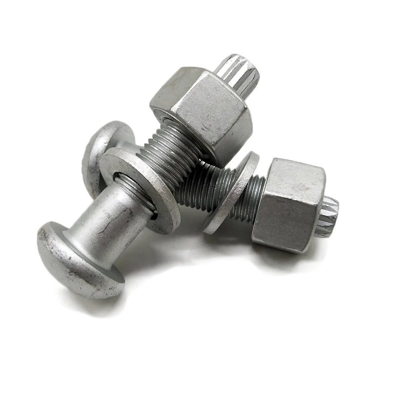 ASME 42crmo high strength control black oxide connections torsion tension shear bolt for steel structure