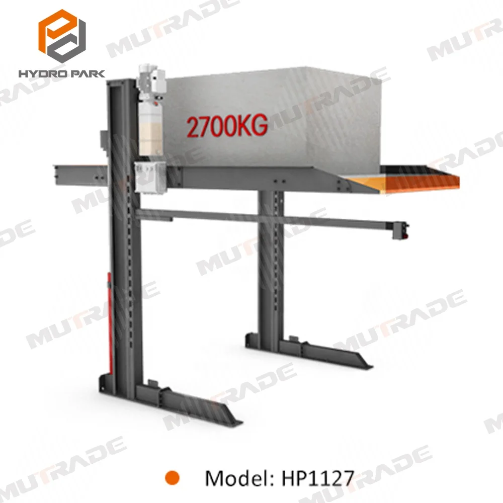 Vehicle Parking Lift China Elevator Vertical Parking Equipment Two Post Parking