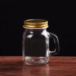 metal lid 4oz/120ml small mini mason jars mason jar shot glass