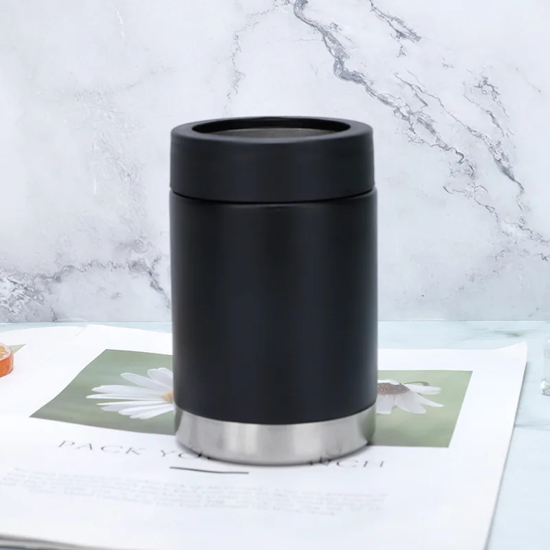 New arrivals 12OZ Beer Cooler 304 Stainless Steel Beer Bottle Can Holder Double Wall Vacuum Insulated