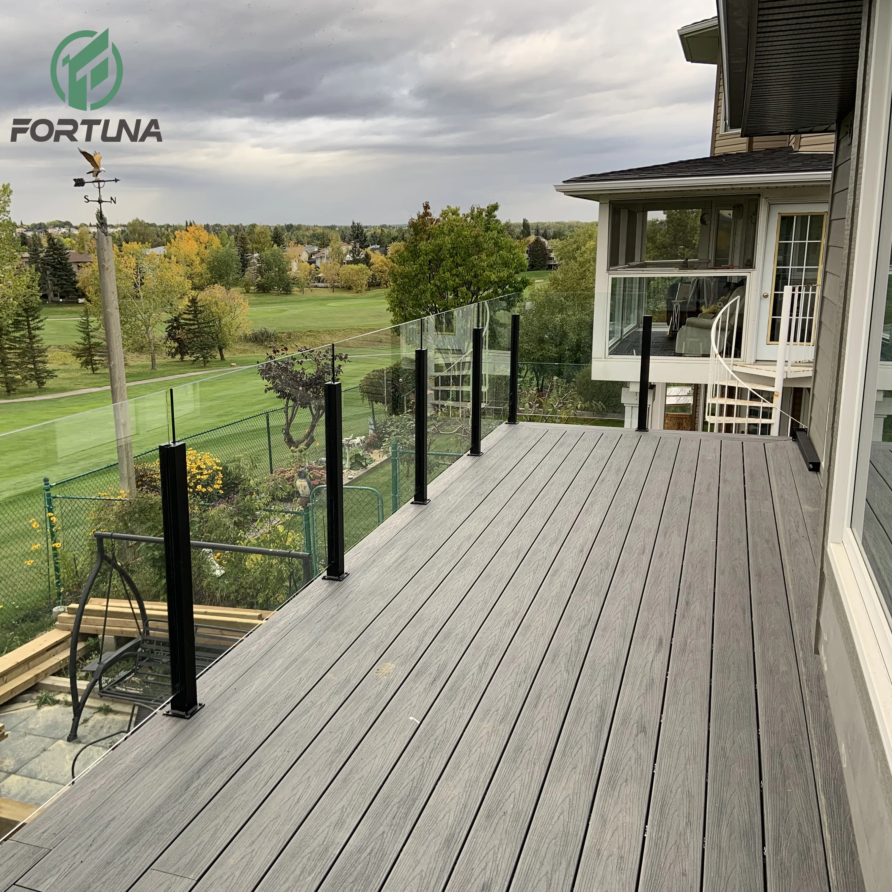 Luxury Wpc 148Mm Wpc Deck VintageWpc Decking Flooring