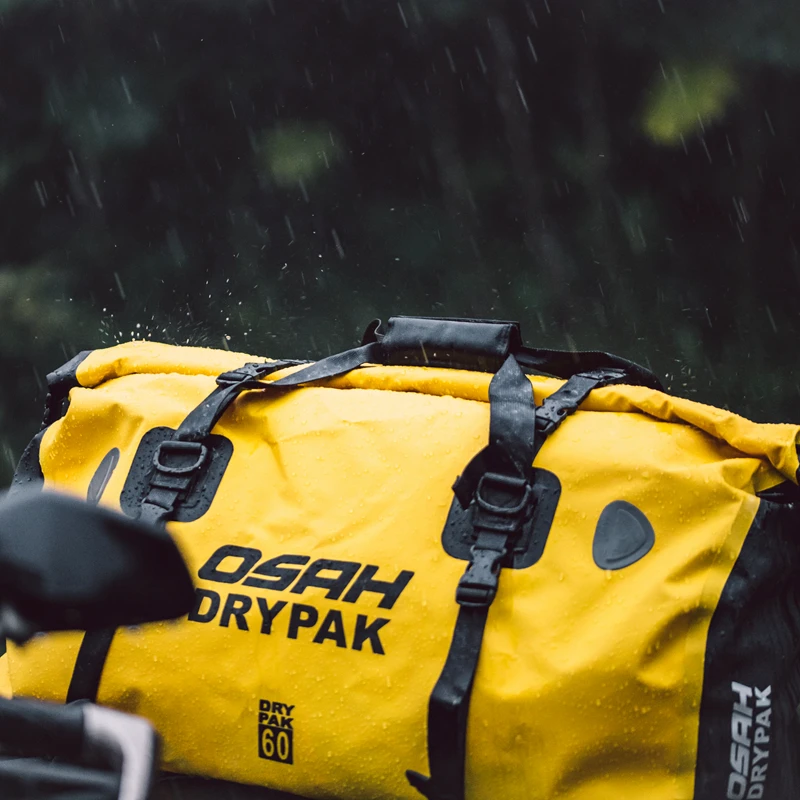 Trending Durable Tarpaulin Waterproof motorcycle backpack bag motorcycle duffel bag 60L back bag motorcycle