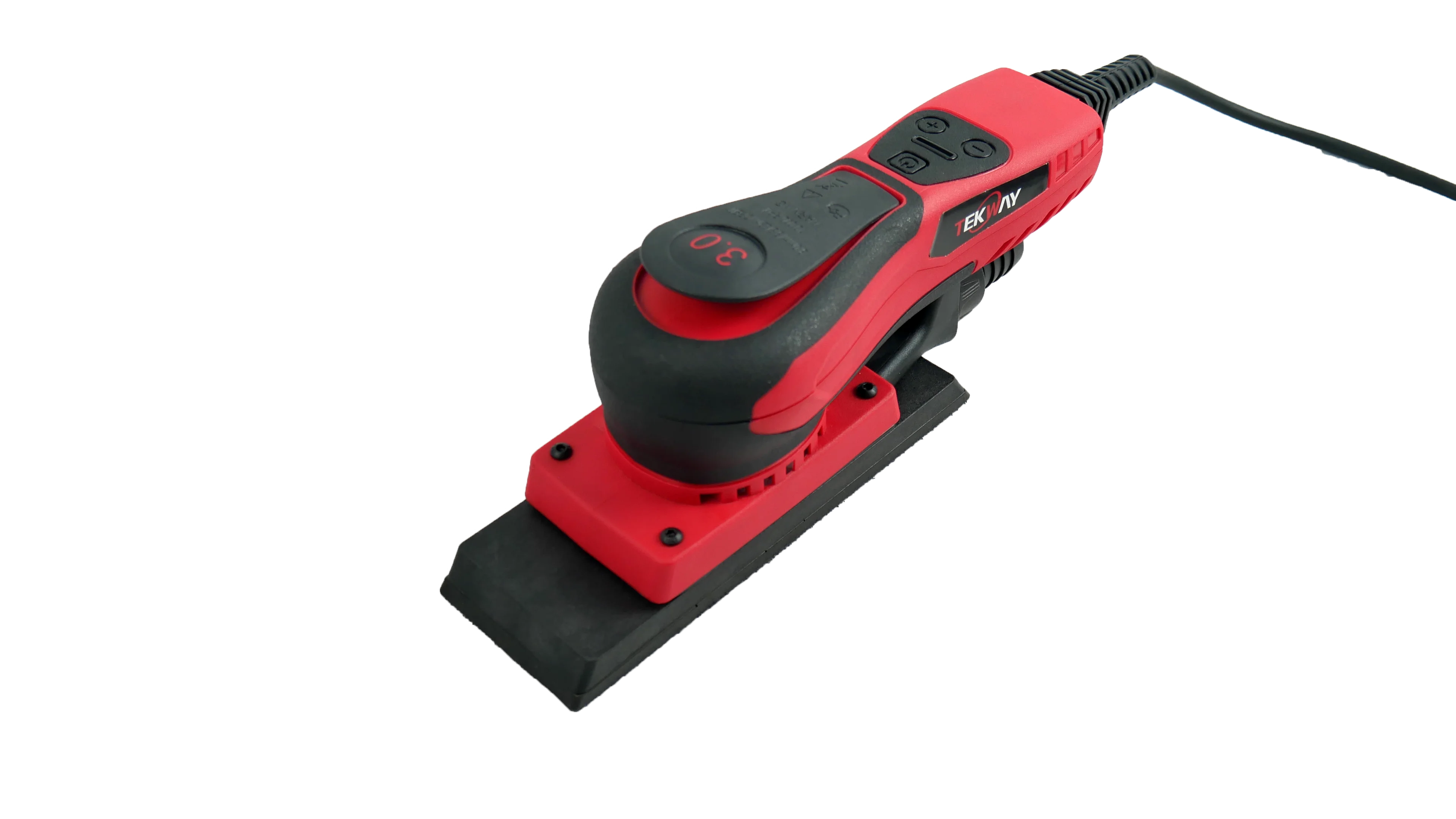 Electric Sander Supplier 70x198mm Tekway Power Square Sanding Machine Manufacturer Orbit 3mm Car care products