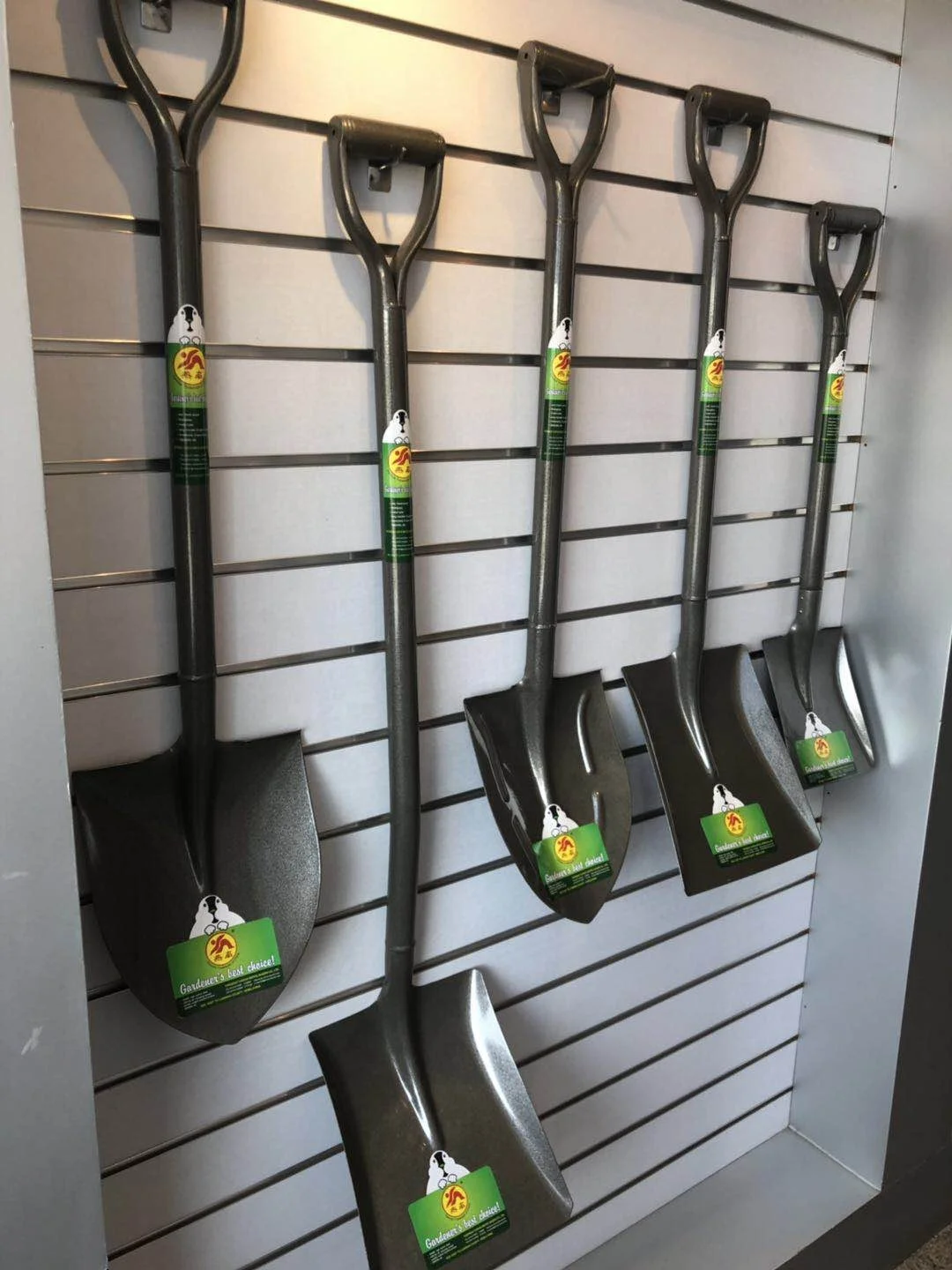 Agricultural farm tools digging carbon steel spade round square shovel head wooden handle Shovel