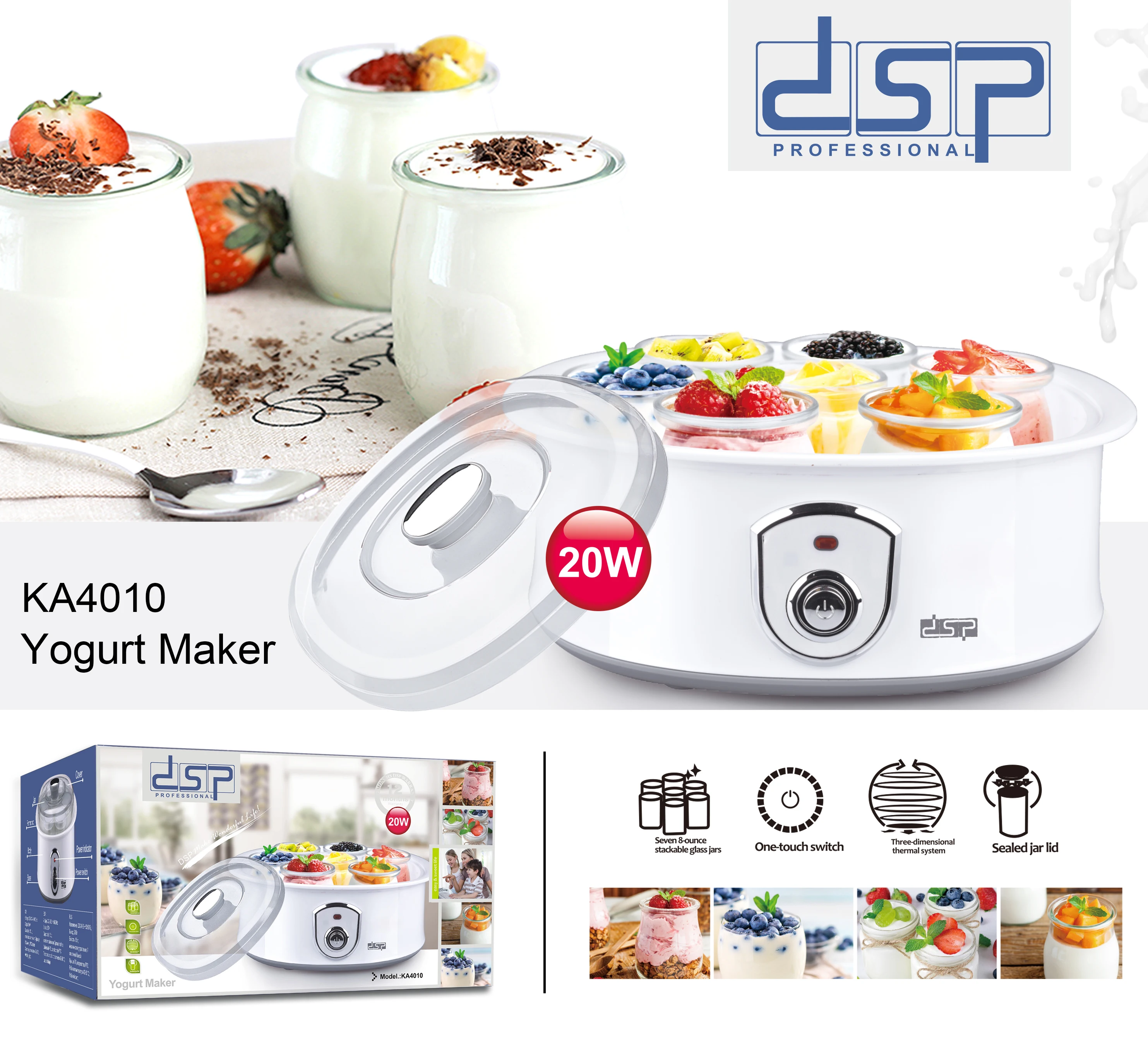 DSP летний сезон Замороженный Йогурт Maker