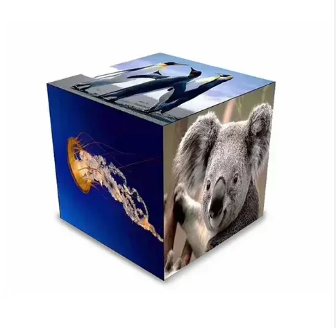 High definition P2.5 Outdoor Led Cube Screen Magic Creative Digital Advertising Screen