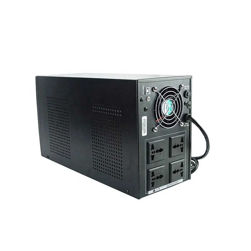 3000VA 1800W Emergency Backup Storage Battery UPS 1kva 2kva 3kva Back up Power Supply for Cctv