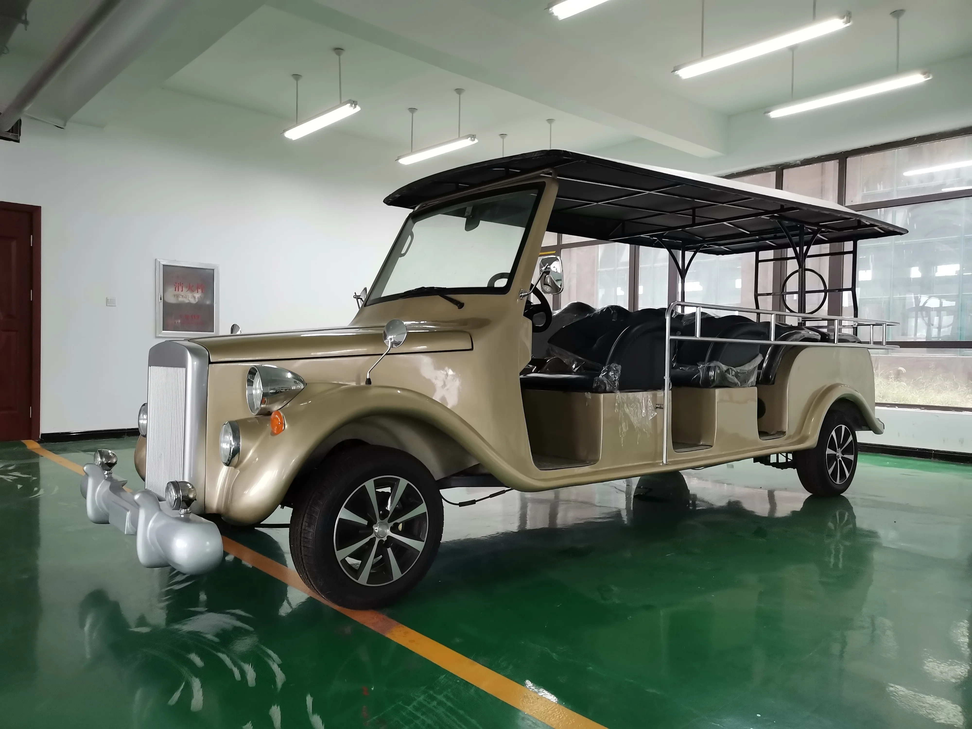 scenic spots hot selling tourists open electric sightseeing hop on hop off bus