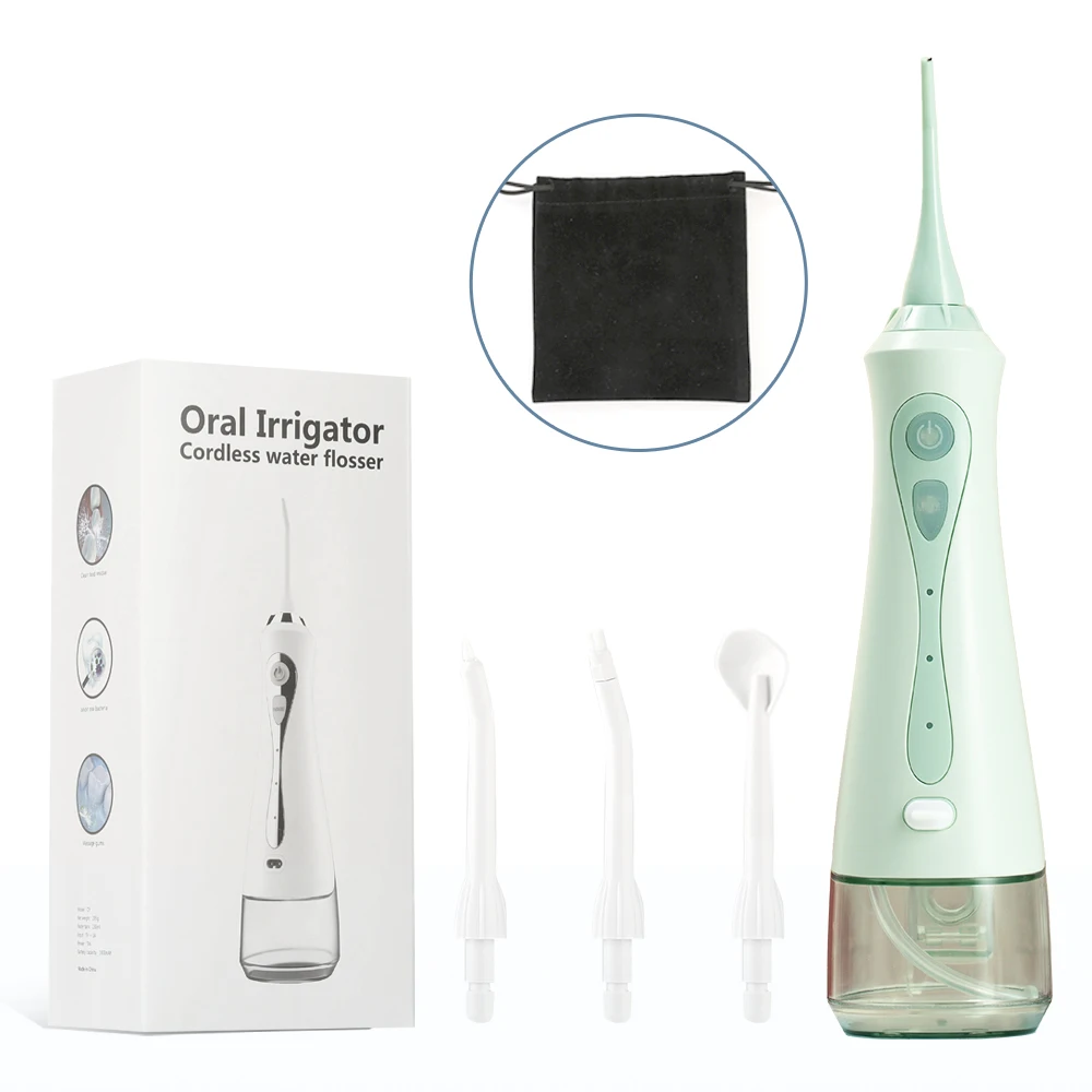 2021 IPX7 Waterproof Portable Cordless Oral Irrigation Toothbrush Water Flosser With Wholesale Price