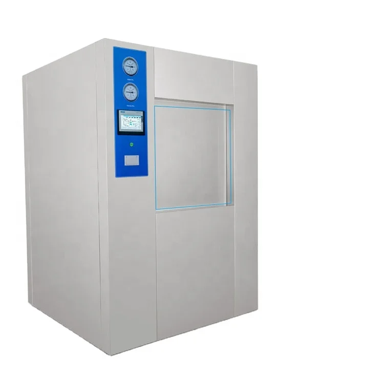 VST-0.15  Pulse Vacuum Steam Sterilizer With Stainless Steel Grille  and PLC Touch Screen