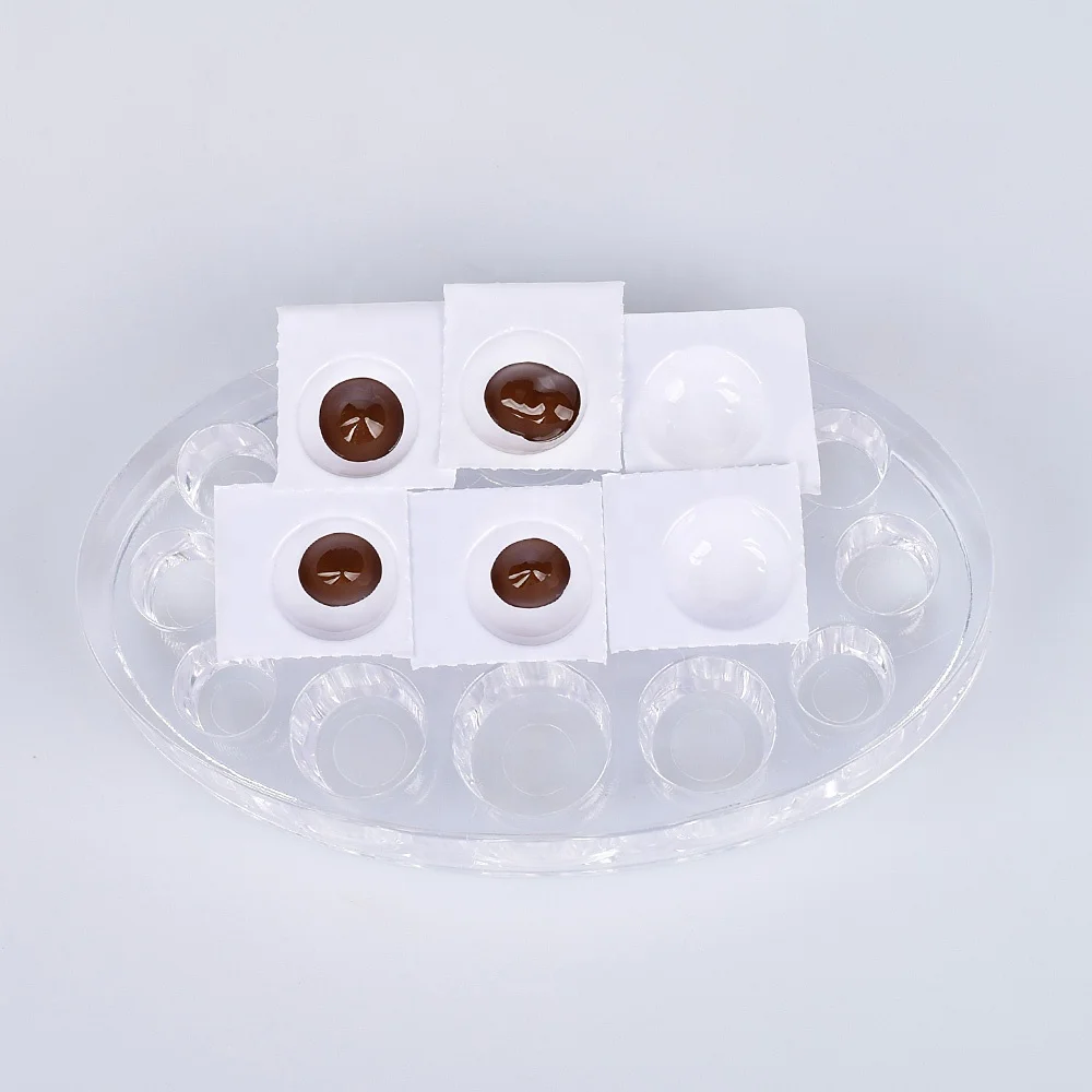 100pcs/1 Set Tattoo Ink Cup Disposable Eyelash Extension Glue Holder Adhesive Tray Plastic Pigment Holders Tattoo Ink Palette