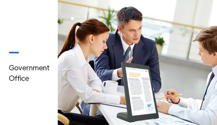 Desktop L Shape Portrait Screen Restaurant Touch POS Android Tablet with Android touch screen tablet
