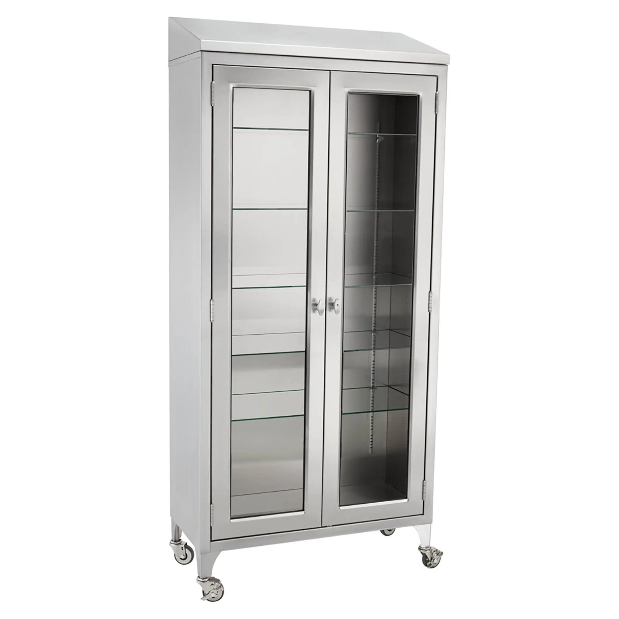 YL022 Medical Storage Cabinet Stainless Steel Customized Project Furniture Hospital Furniture