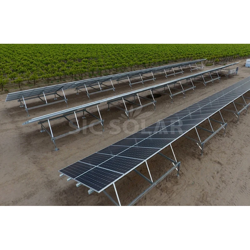 Helix Galvanized Steel Pole Anchor PV Ground Mount Q235B Steel Solar Pile Screw