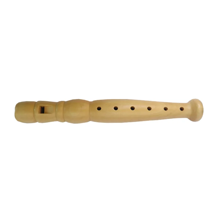
Custom color 20cm natural music toys wood flute 