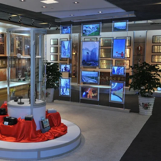 
A3 A4 Real Estate Agent Window hanging display led acrylic light box 