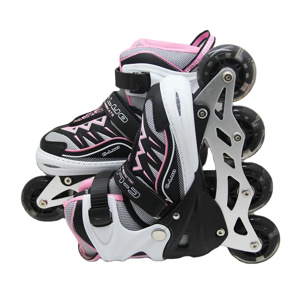 Buy cheap price quad four wheel inline shoes roller skate for kids