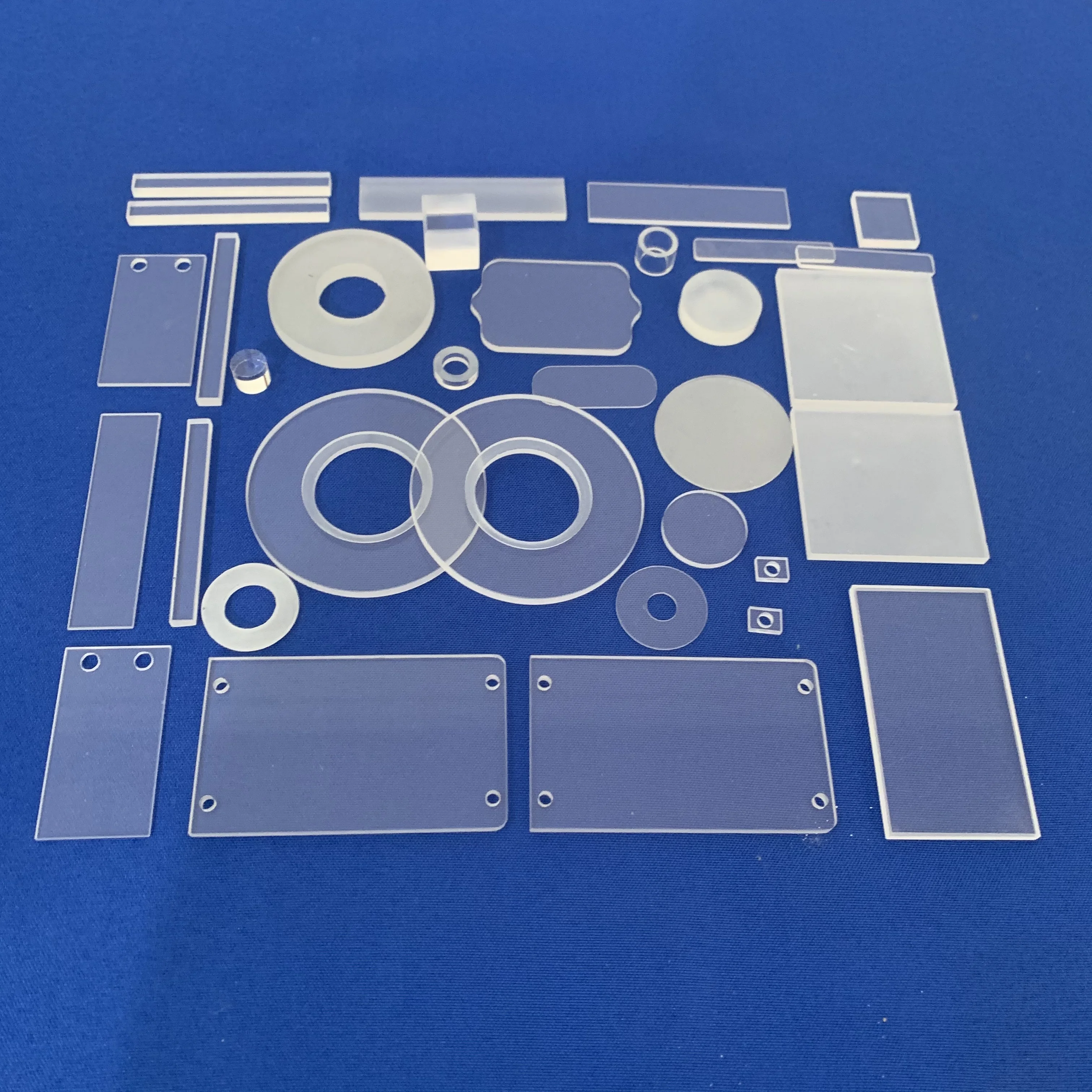 High temperature resistant quartz glass tube quartz sleeve